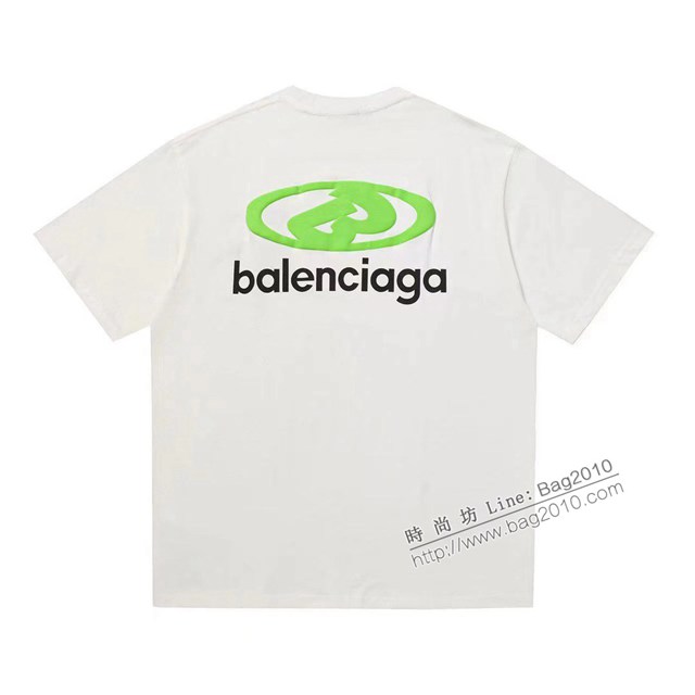Balenciaga專櫃巴黎世家2023SS新款發泡印花T恤 男女同款 tzy2673